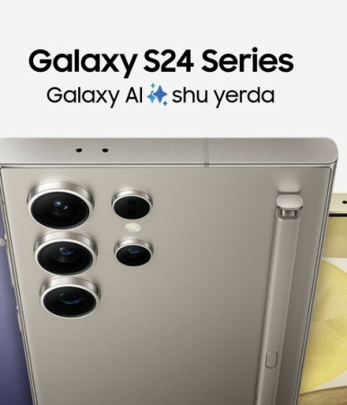 Samsung Galaxy S24 Ultra Uzbek tilida tomosh qiling 2024