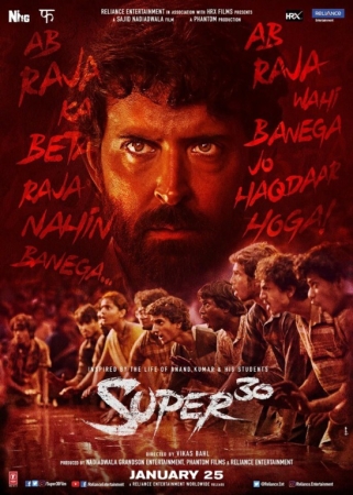 SUPER 30 Hind kino 2024 Uzbek tilida tarjima film HD